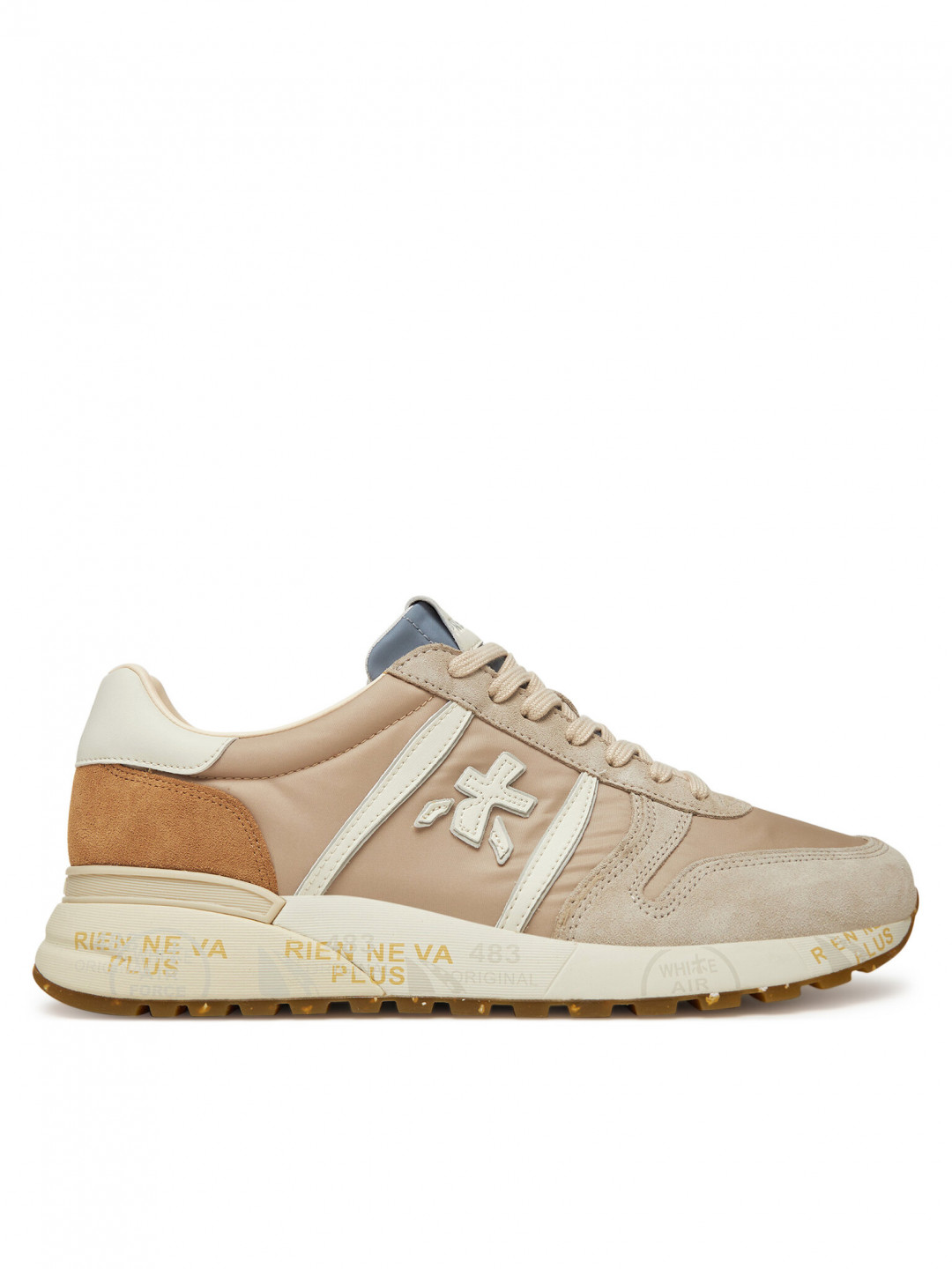 Premiata Sneakersy LANDER VAR 7200 Béžová